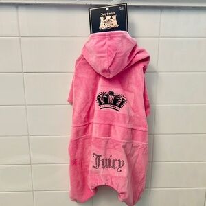 Juicy Couture Velour Dog Tracksuit M/L